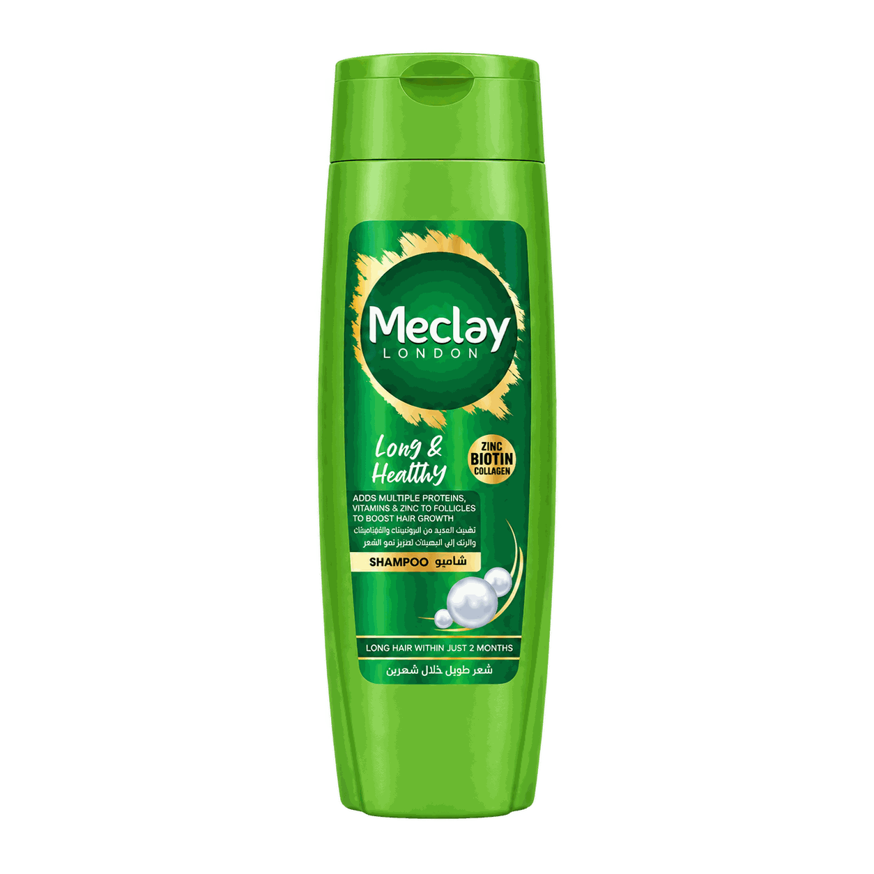 Meclay London Long & Healthy Shampoo 360 ml