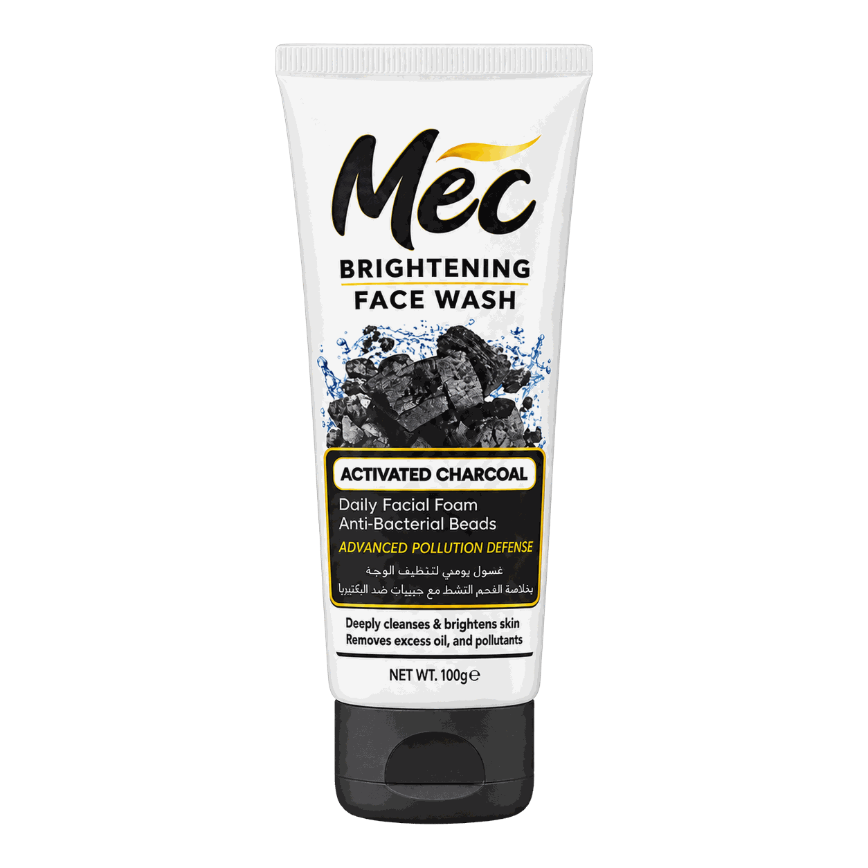 Mec Activated Charcoal Face Wash 100 g