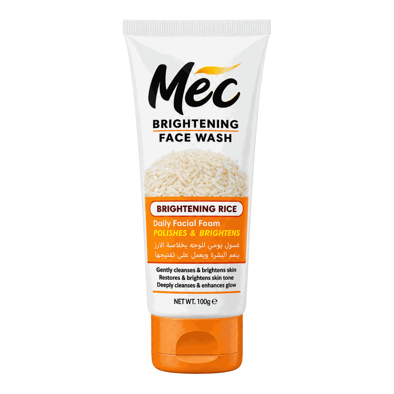 Mec Brightening Rice Face Wash 100 g