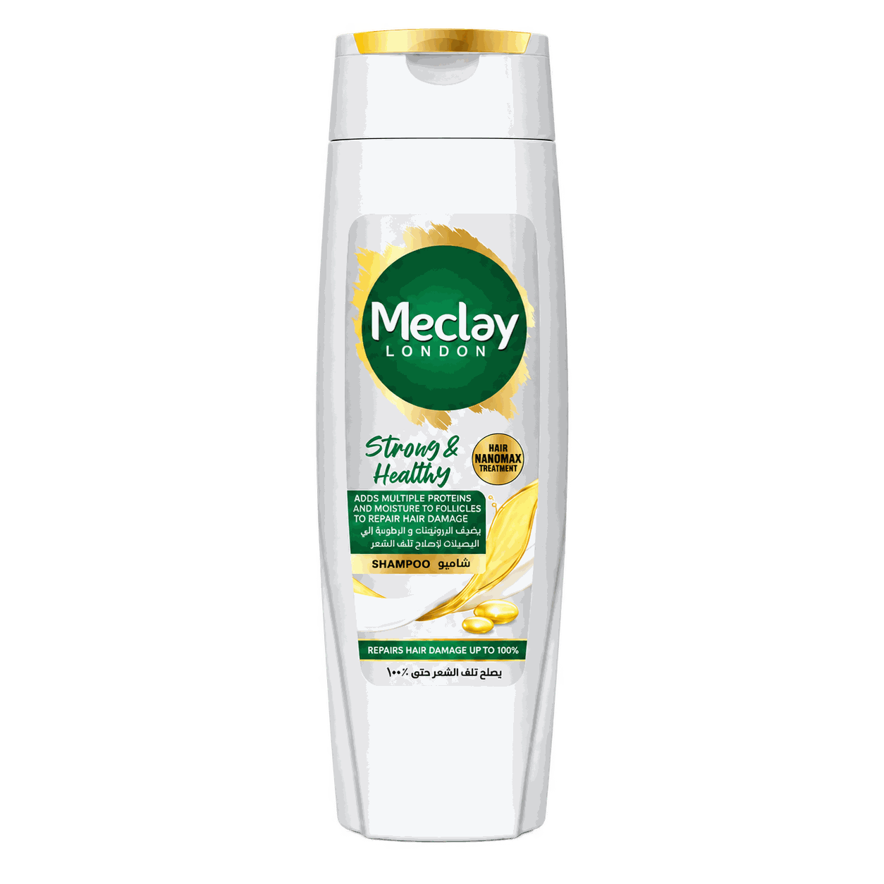 Meclay London Strong & Healthy Shampoo 360 ml